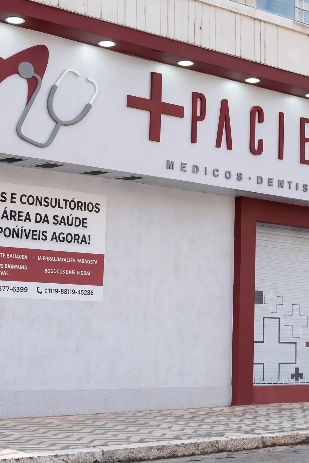 Recepção moderna e humanizada da Clínica Mais Pacientes em Itajubá